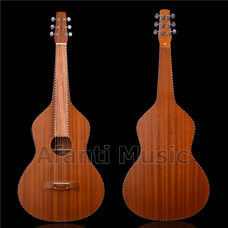 

Afanti музыка все Сапеле дерево Weissenborn Гавайская горка гитара (HG-735)