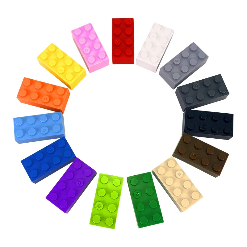 

Classic Bricks 2x4 Building Bricks Compatible with Major Brands, Kids Toys Small Building Blocks for Creative Play Kit Kids Gift