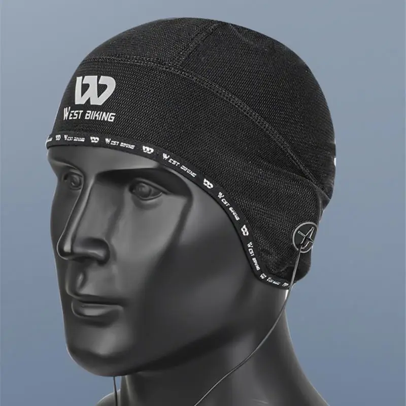 

Велосипедная шапка с отверстиями для наушников, дышащая Лыжная маска, удобное оборудование для езды на мотоцикле и велосипеде, прочное ветр...
