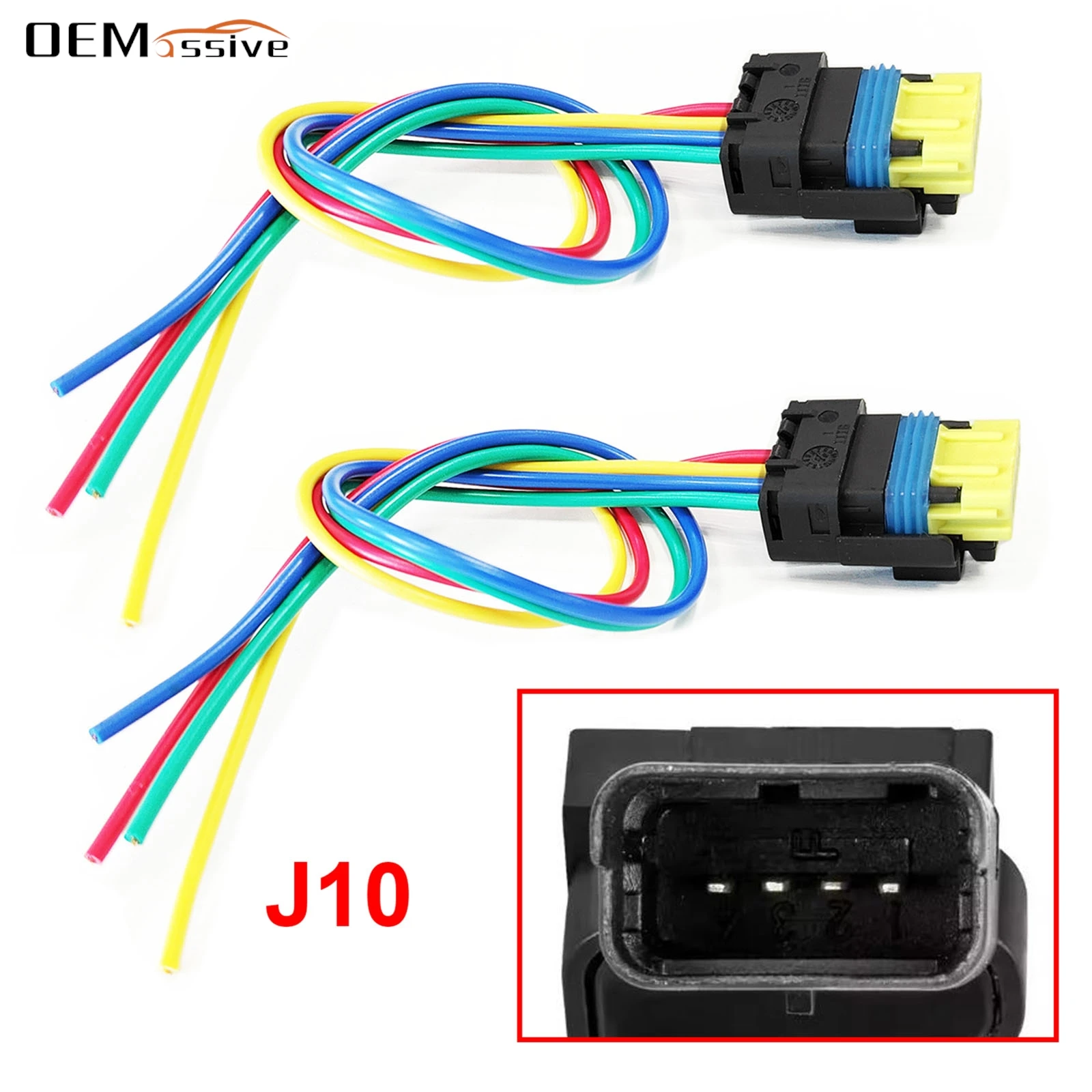 

Пара для NISSAN QASHQAI J10 07-13, разъем заднего фонаря стоп-сигнала, жгут проводов, предварительно смонтированный 2010 2011 51277271