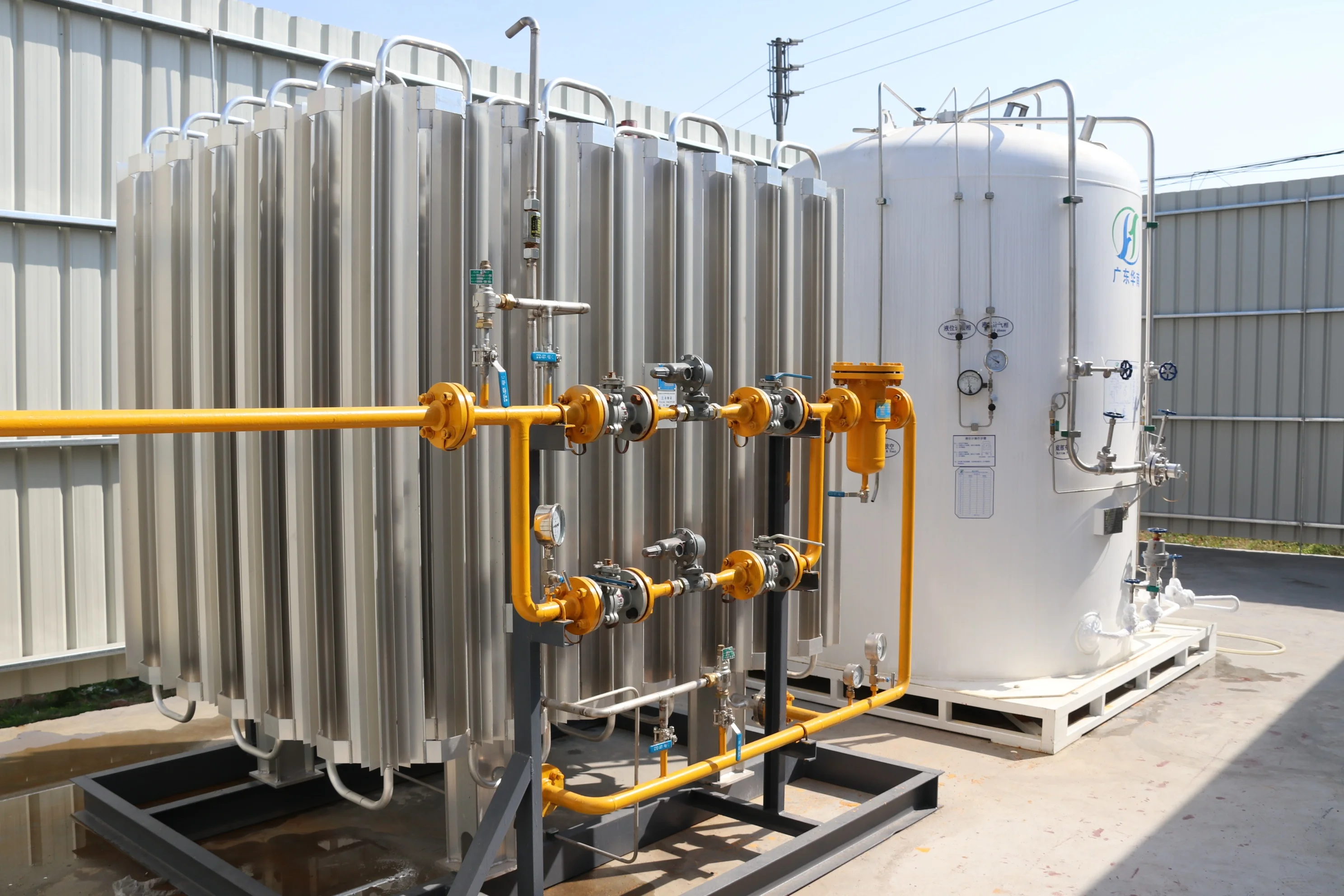 Жидкий азотный теплообменник СПГ/лин/локс/Лар/LCO2