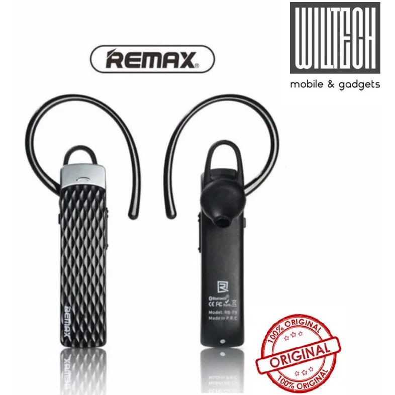 

Remax HD Voice T9 Bluetooth Earphone Headset - RB-T9[ORIGINAL]