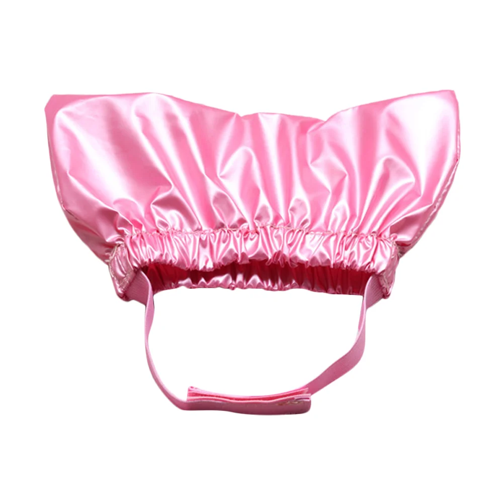 

Shower Dog Cap Pet Hat Bath Ear Caps Cat Covers Puppy Waterproof Bathing Dogs Kitten Cover Hair Drops Head Protector Reusable