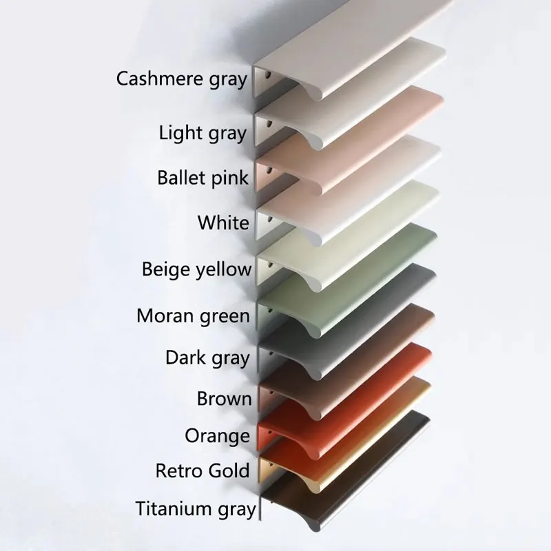 

Алюминиевые ручки для шкафа