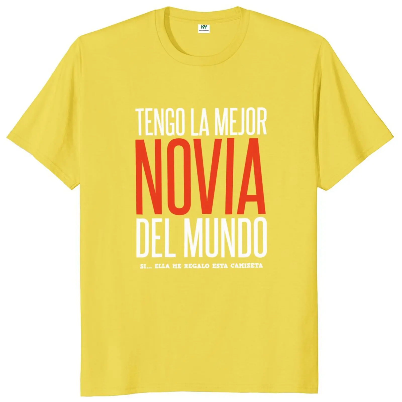 Футболка с надписью У меня лучшая подружка забавные испанские пары подарок парню