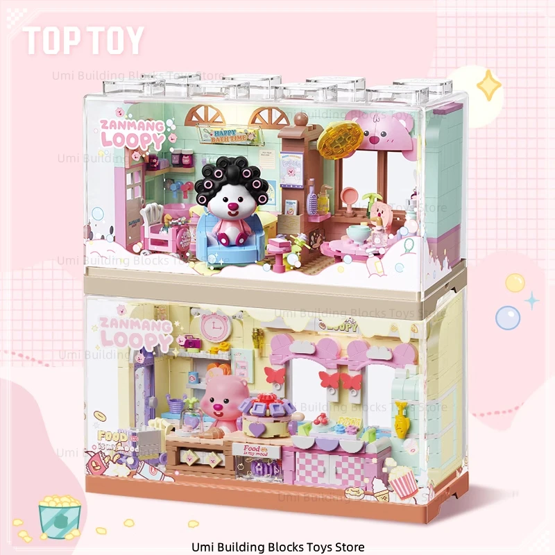 ZANMANG LOOPY милая серия Life сюрприз кухонный дневник красоты периферийные игрушки