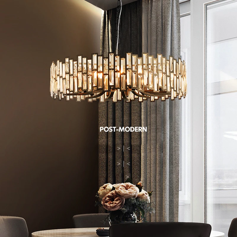 

Nordic Modern Ceiling Chandelier 2023 New Bedroom Home Lighting Led Light Luxury Crystal Dining Room Living Room Pendant Lighs