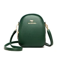 fashion three deck design womens handbag high quality durable soft leather shoulders bag back pack lovely girls shopping bag