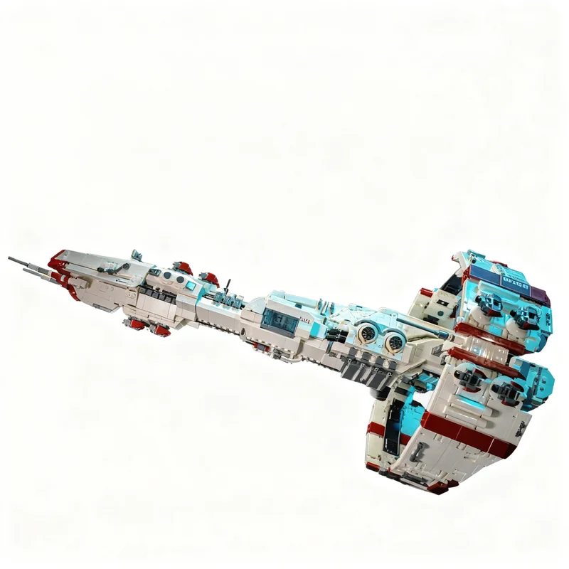 Фото 4835 деталей MOC Stratios - Sisters EVE Cruiser - Космическая модель EVE Online, конструктор, игрушка, рождественский подарок, креативный 3D-конструктор №1