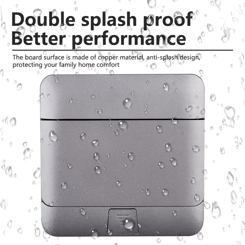 Выдвижная металлическая напольная розетка ЕС // FR/US/UK/универсальная питания для