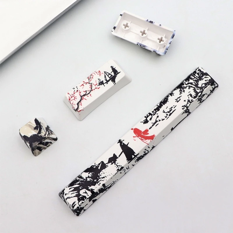 Колпачки для клавиш Dye-Sub механических переключателей Enter Space Keycap 4 шт