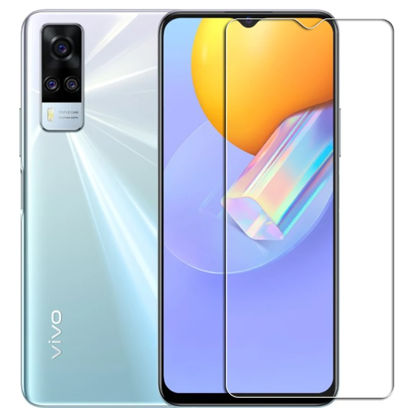 Закаленное стекло для Vivo Y51 2020 Защитная пленка экрана телефона