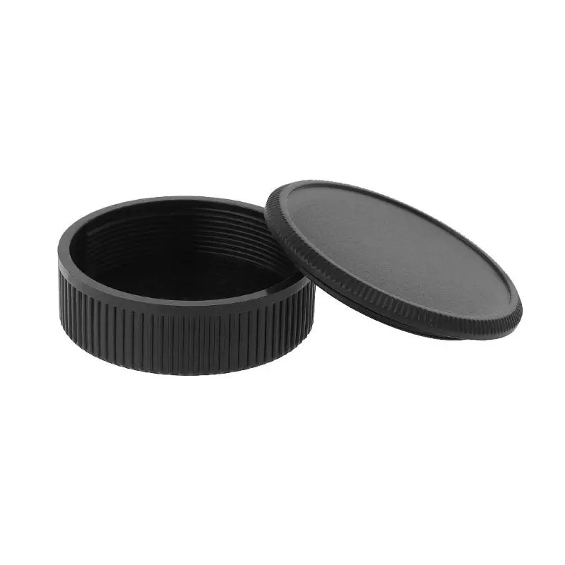 

Black Camera Body Cap and Rear Lens Cover Cap for 39mm for Leica M39 L39 Black J60A