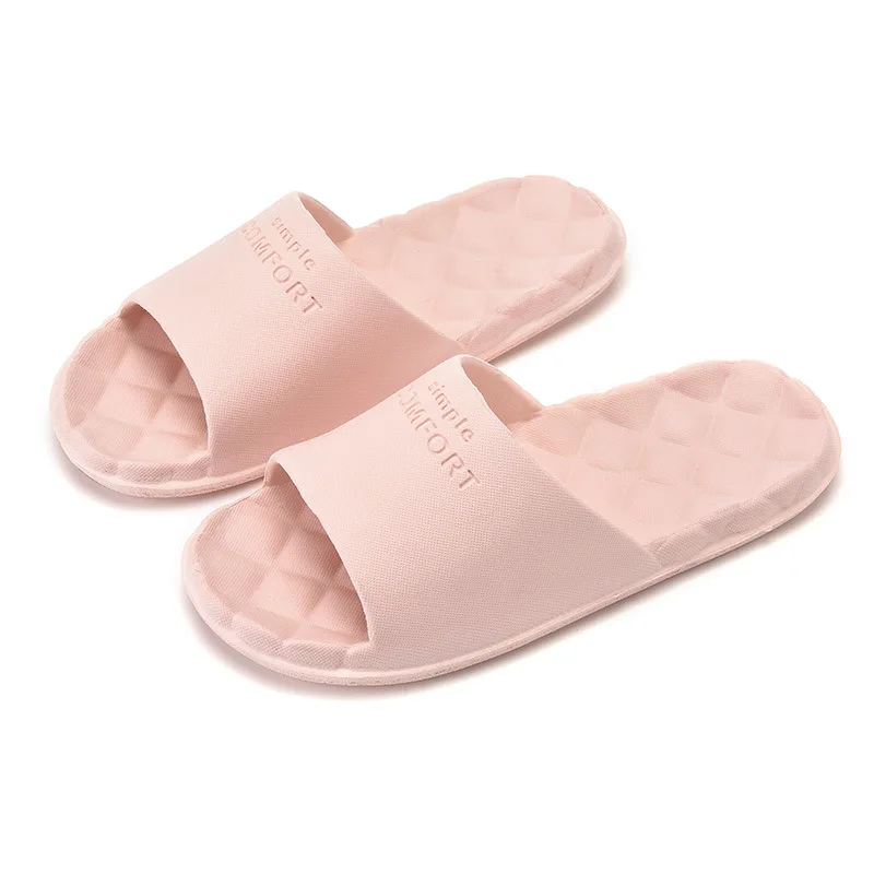 

2023 Men Platform Slippers Shoes Unisex Summer Beach Soft Sole Slide Sandals Leisure Women Indoor Bathroom Anti-slip Slides