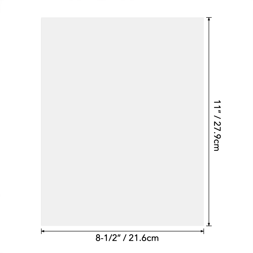 30 шт./компл. матовая гладкая пергаментная бумага листы для DIY скрапбукинга