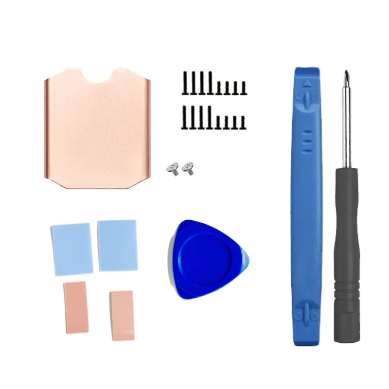 Радиатор NVMe M.2 для SSD 2230 в сборе. Простая установка. Прочный охлаждающий радиатор.