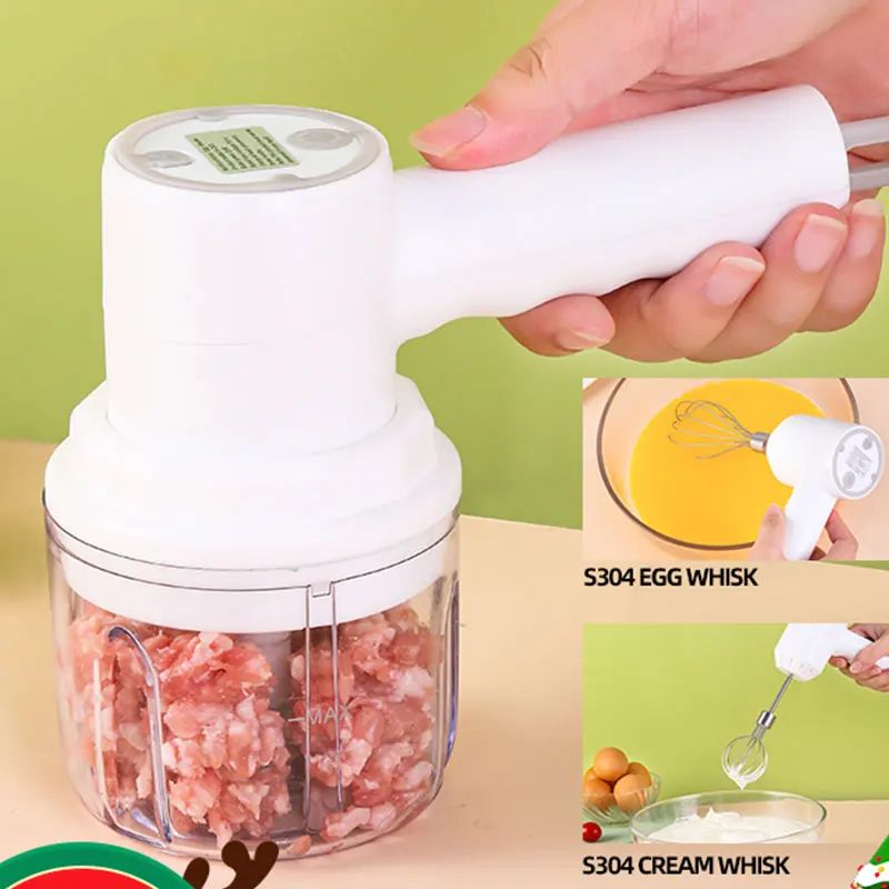 

Портативный электрический ручной блендер для пищевых продуктов, кухонные инструменты, 3 скорости, измельчитель яиц, комбайн для выпечки, кухонный миксер, гаджет для дома