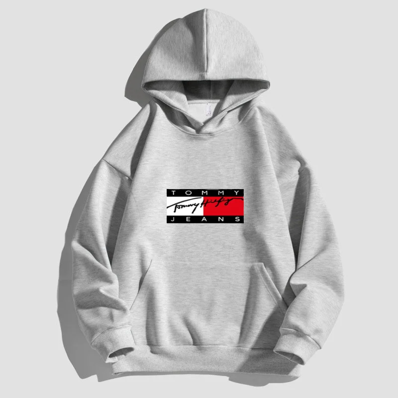 2024 роскошная брендовая хлопковая флисовая толстовка унисекс осенне-зимняя с