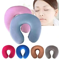 u shaped slow rebound memory foam travel neck pillow for office flight traveling cotton pillows head rest cushion