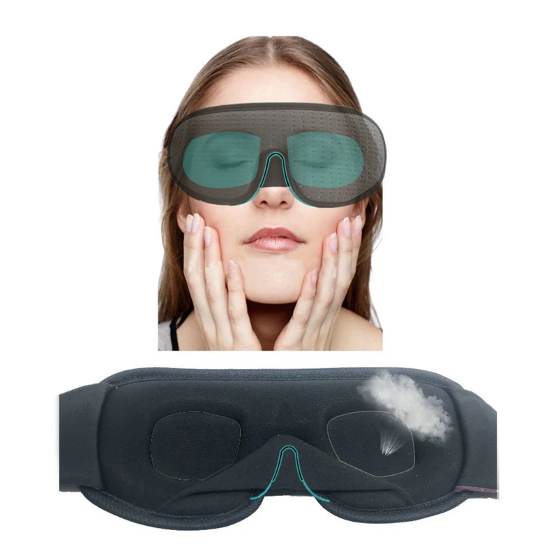 

3D маска для сна блокирует раньше, маска для сна для глаз, мягкая маска для сна, помогает глазам для путешествий, глазная Ночная дышащая маска ...