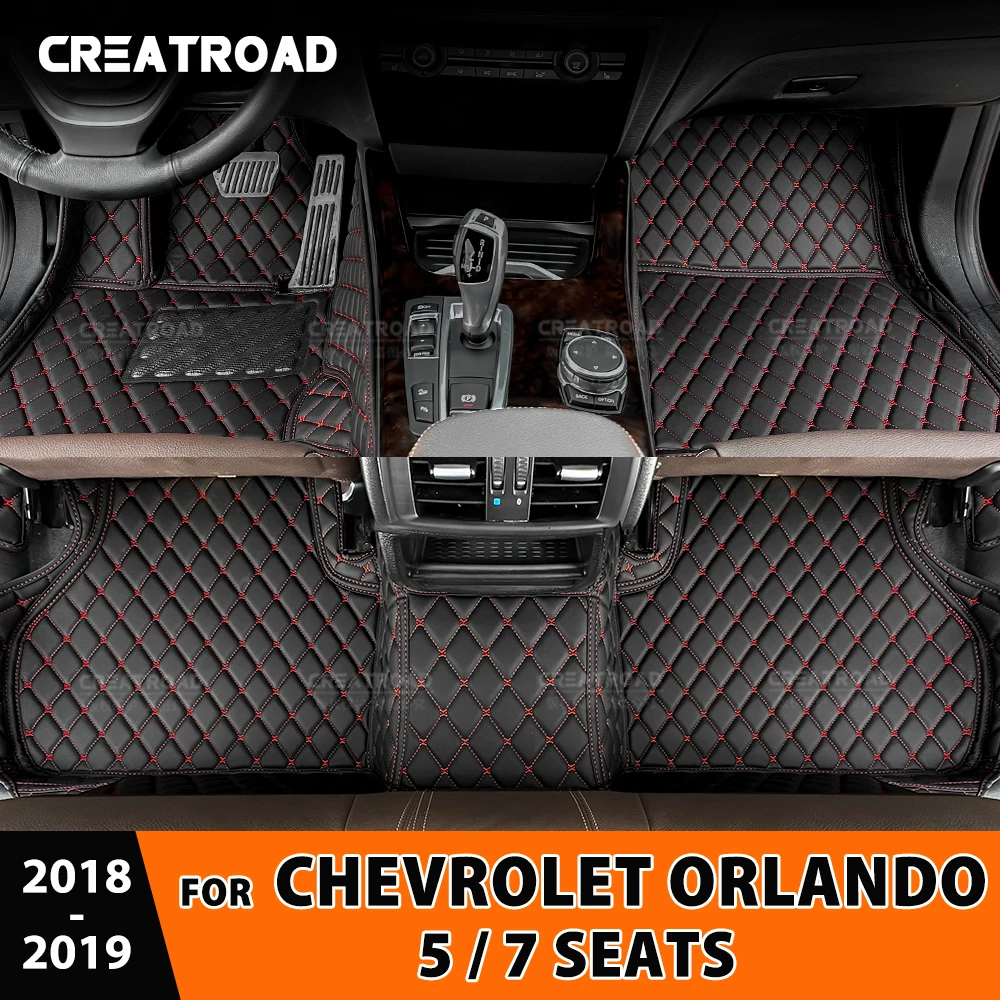 Автомобильные коврики для Chevrolet Orlando 5/7-Seat 2018 2019 пользовательские автомобильные