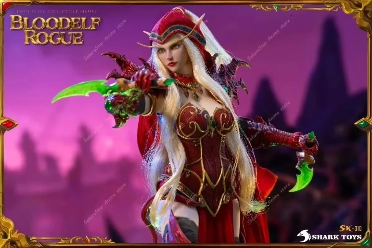 В наличии: Коллекционная модель фигурки SakuraStar Store SHARK TOYS SK-010 Blood Elf Rogue в масштабе 16, подвижная женская фигурка, подарок. (art.: 3920dc6cb80cf) - 3920dc6cb80cf