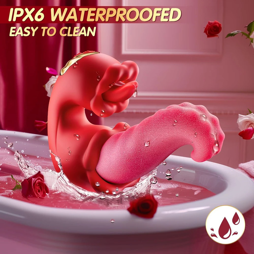 Вибраторы для лизания языка женщин стимулятор точки G клитора массажер влагалища