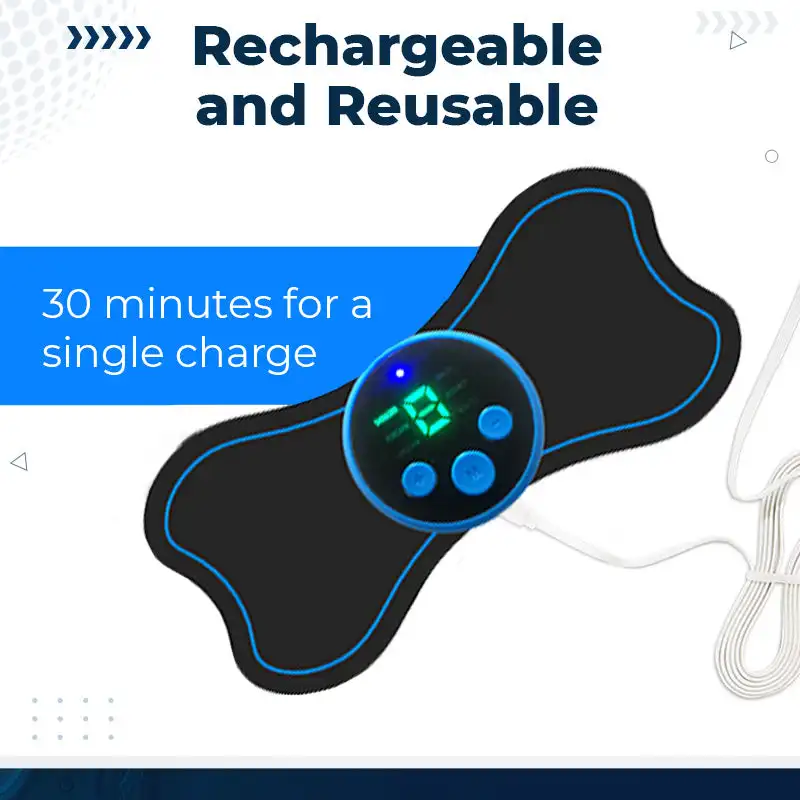 

Электрический Импульсный инструмент для снятия боли в мышцах спины и плечах, Массажная подушка для расслабления тела, Прямая поставка