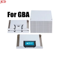 jcd 1pcs for gba game carneto gameboy advance tray insert color box inner box gba base