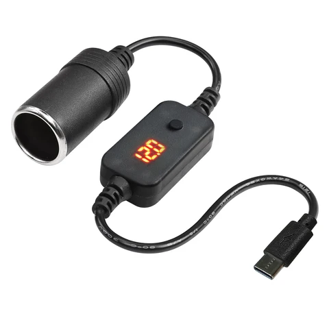 Адаптер для гнезда автомобильного прикуривателя 5 В с USB на 12 В переходник с USB «папа» на гнездо прикуривателя конвертер автомобильные аксессуары