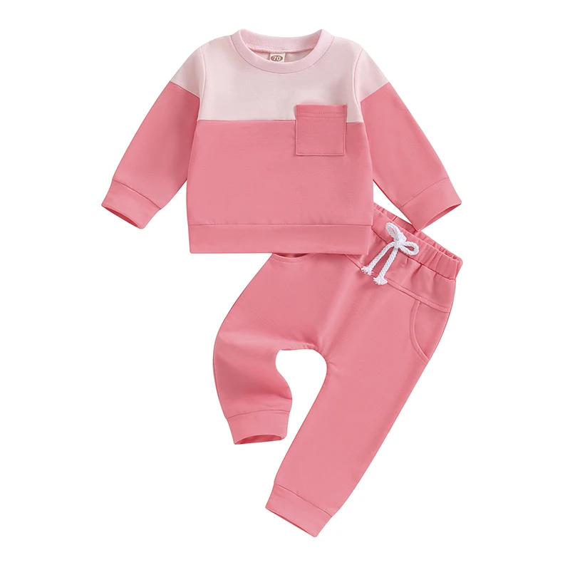 

2 шт./комплект, свитшот с длинным рукавом и круглым вырезом