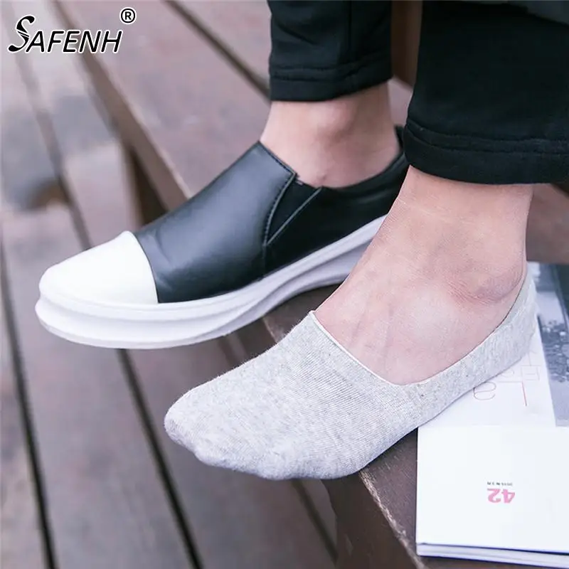 

1 Pairs Loafer Socks Women Non-Slip New Fashion Cotton Invisible Socks Men Casual Dunk Low Cut No Show Socks