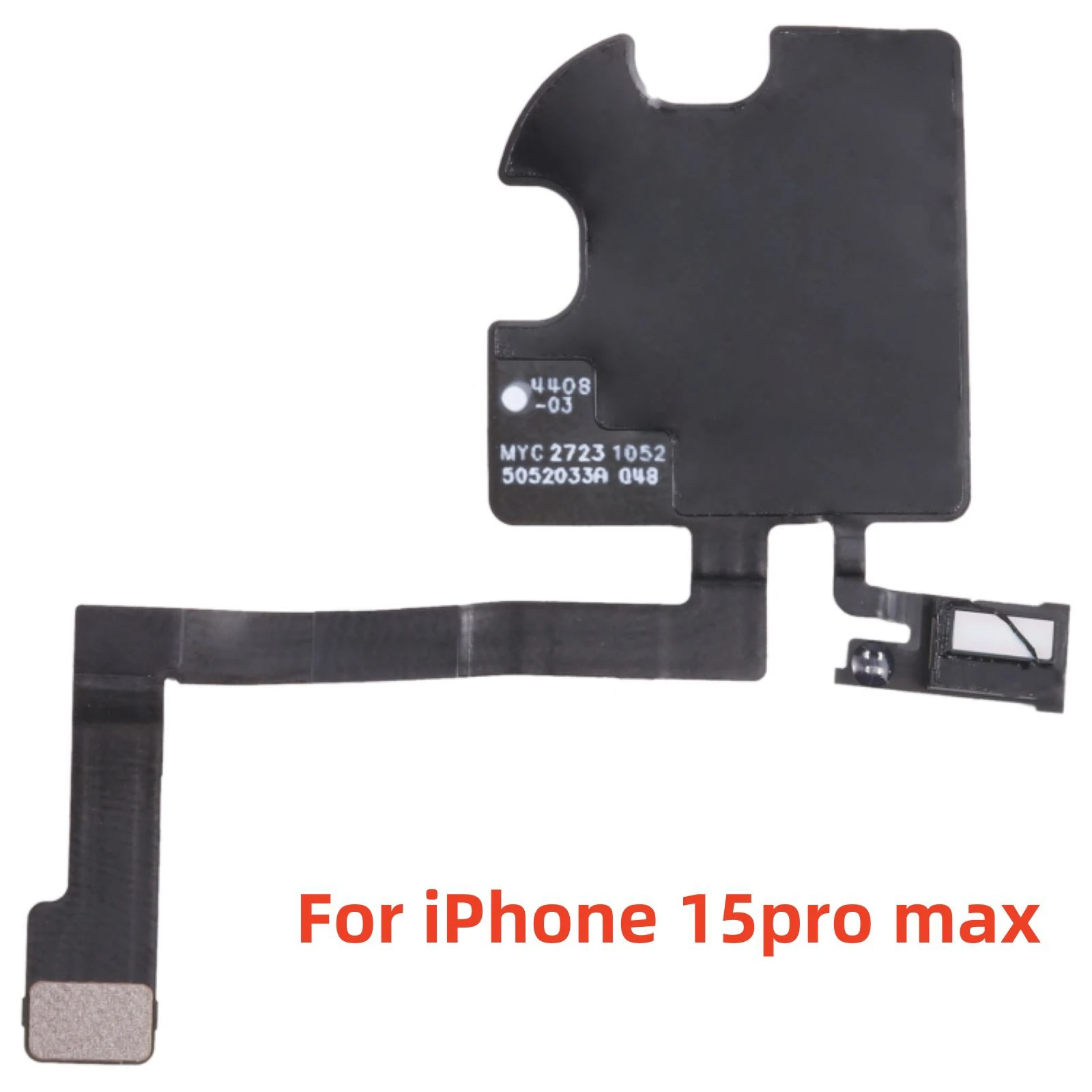 Фото Гибкий кабель датчика приближения для наушников iPhone 15 Pro Max, запасная часть для ремонта динамика/приемника, ленточный кабель №1