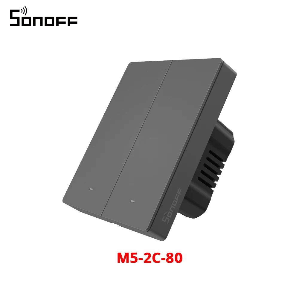 

Умный настенный выключатель SONOFF M5 SwitchMan 1/2/3 клавиш