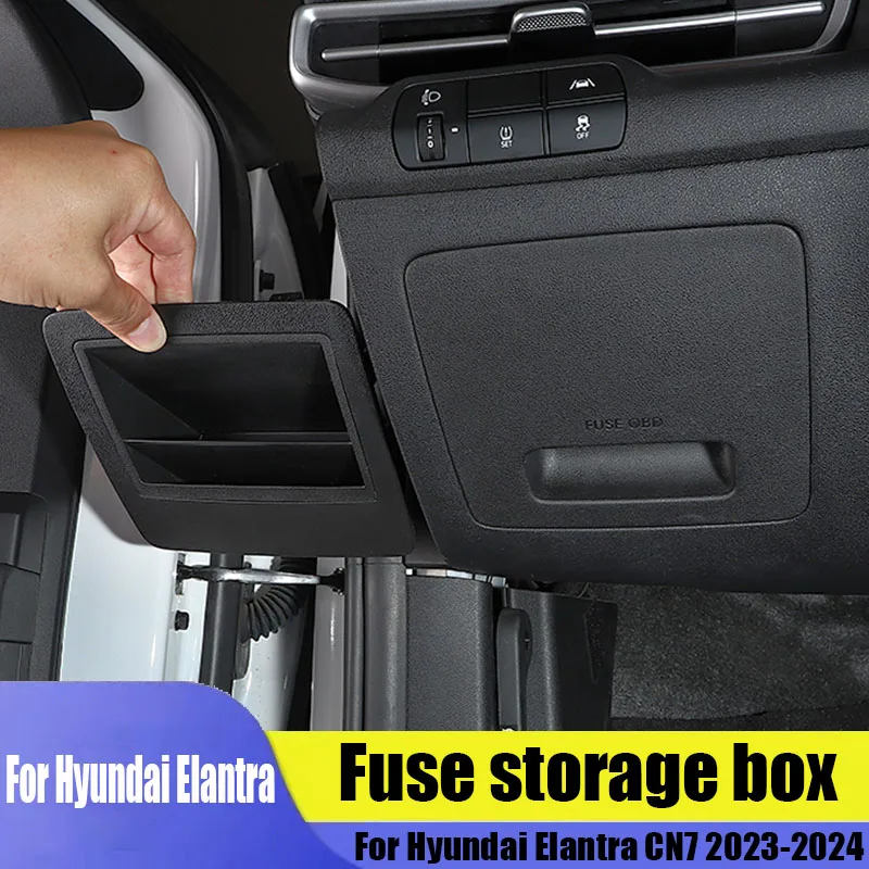 Контейнер для хранения предохранителей Hyundai Elantra CN7 2023 2024 ABS материал под