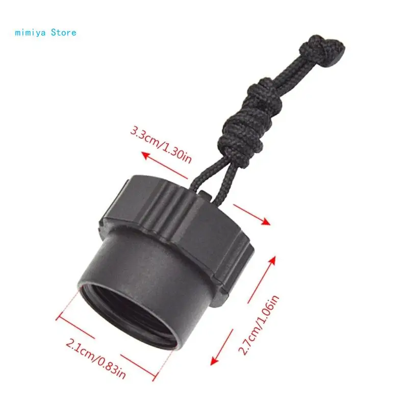 Удобные пылезащитные колпачки для дайвинга pipi с вращающейся веревкой защиты от