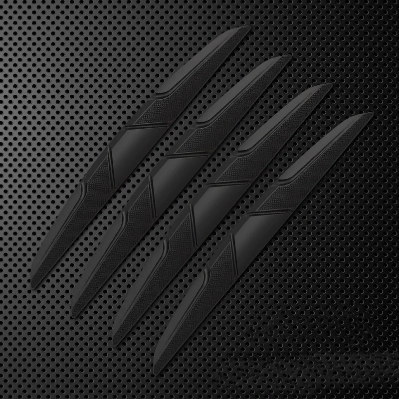 

4 шт., защитные силиконовые наклейки на края автомобильной двери