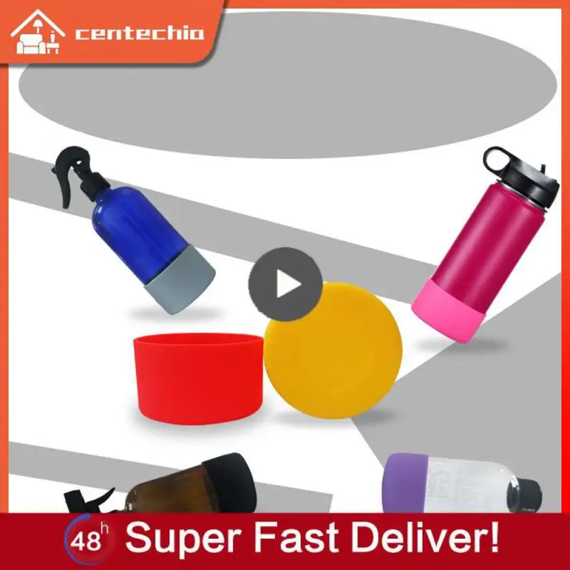 

Silicone Cup Holder Water Bottle Protection Non-slip Bottom Compatible With All Water Bottles With A Bottom Width Of 3.54 Inches