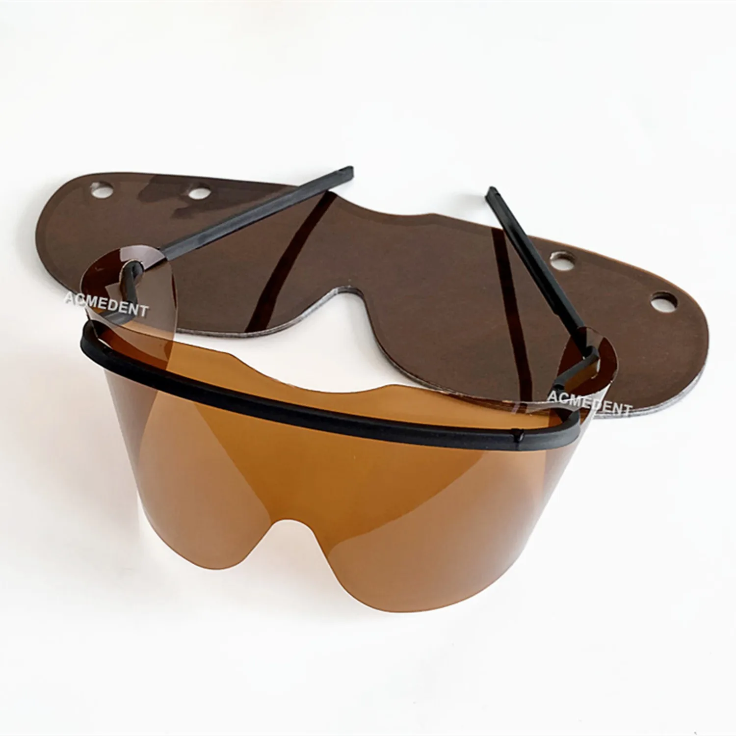 

20Set Dental Disposable Safety Glasses Orange Goggles Anti-fog Light Curing Protector Protect Patient Eye Anti-Fatigue