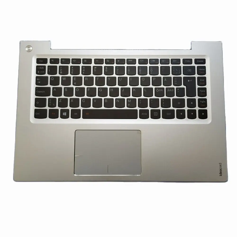 

New Original For Lenovo IdeaPad U430 U430P Laptop Palmrest Top Cover Upper Case C Shell With Keyboard Touchpad Backlight Silver