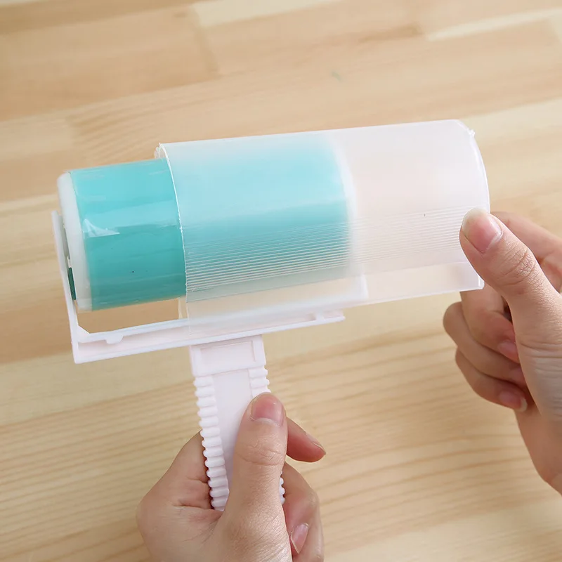 Washable Reusable Roller Sticker Portable Clothes Dust Remover Hair Removal Brush Pet Home |