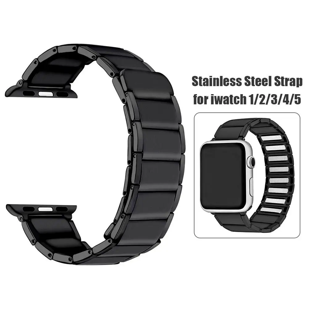 

Universal Wristband Replacement Stainless Steel Band for Apple Watch Accessories Curve Design Conforming to Ergonomics