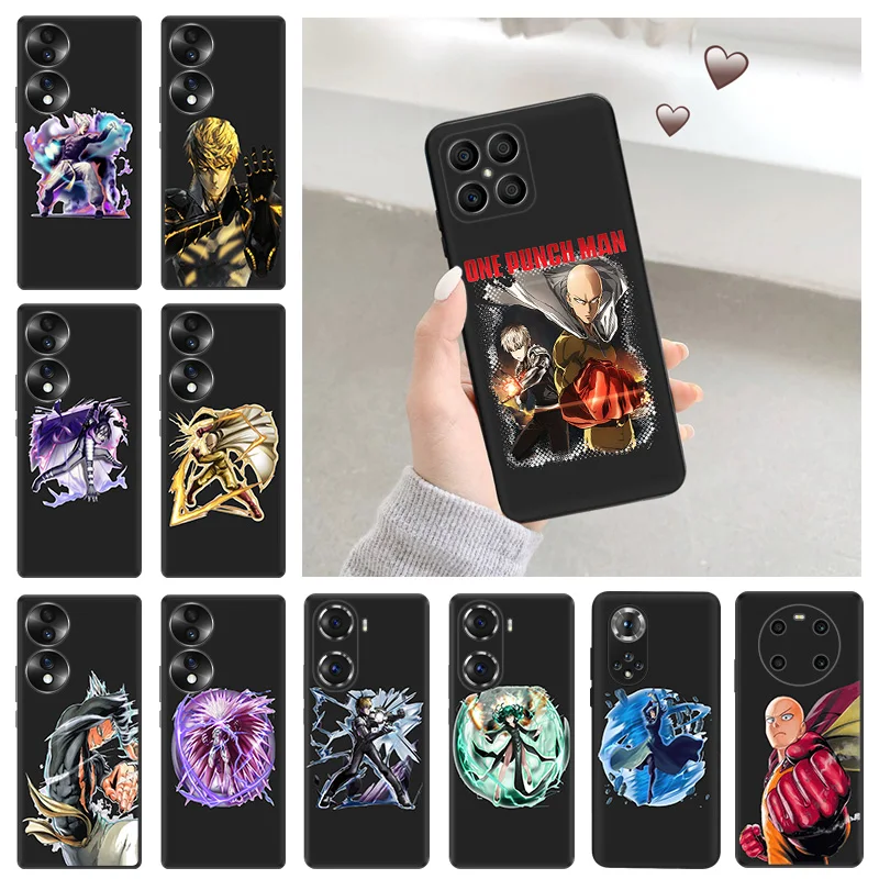 Мягкий силиконовый чехол для телефона Honor X7b X9b X6 X9 a X7 X8b 70 90 Magic5 One Punch Man Fubuki Huawei P20 P30