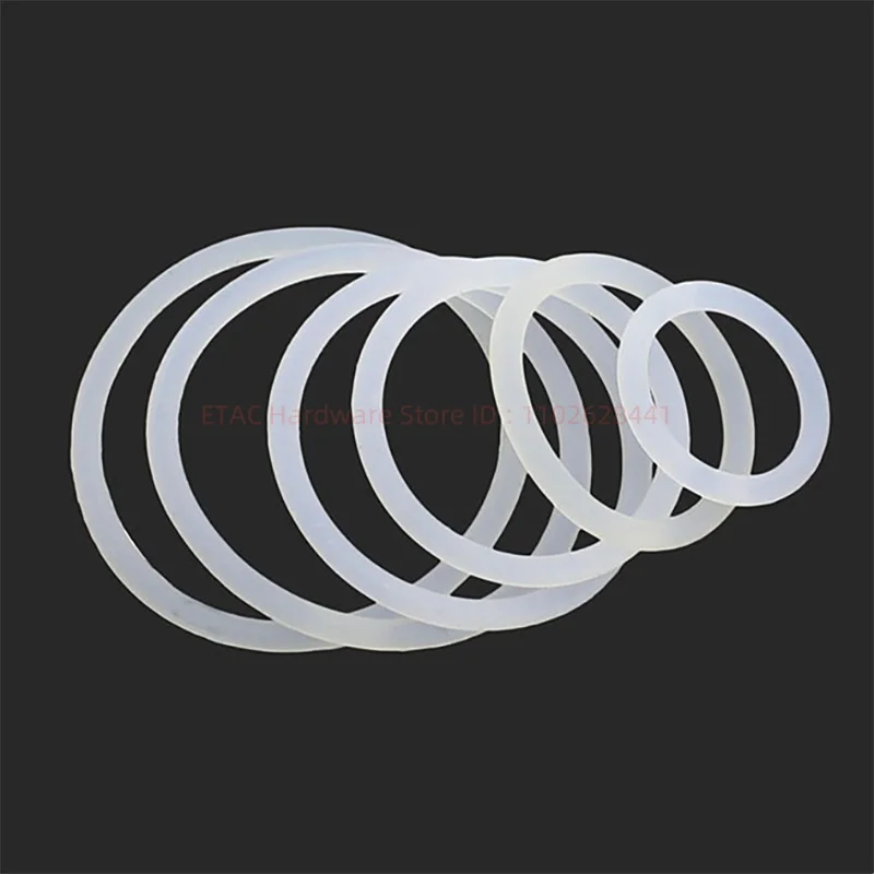 Силиконовое уплотнительное кольцо прокладка пищевая резина ассортимент vmq