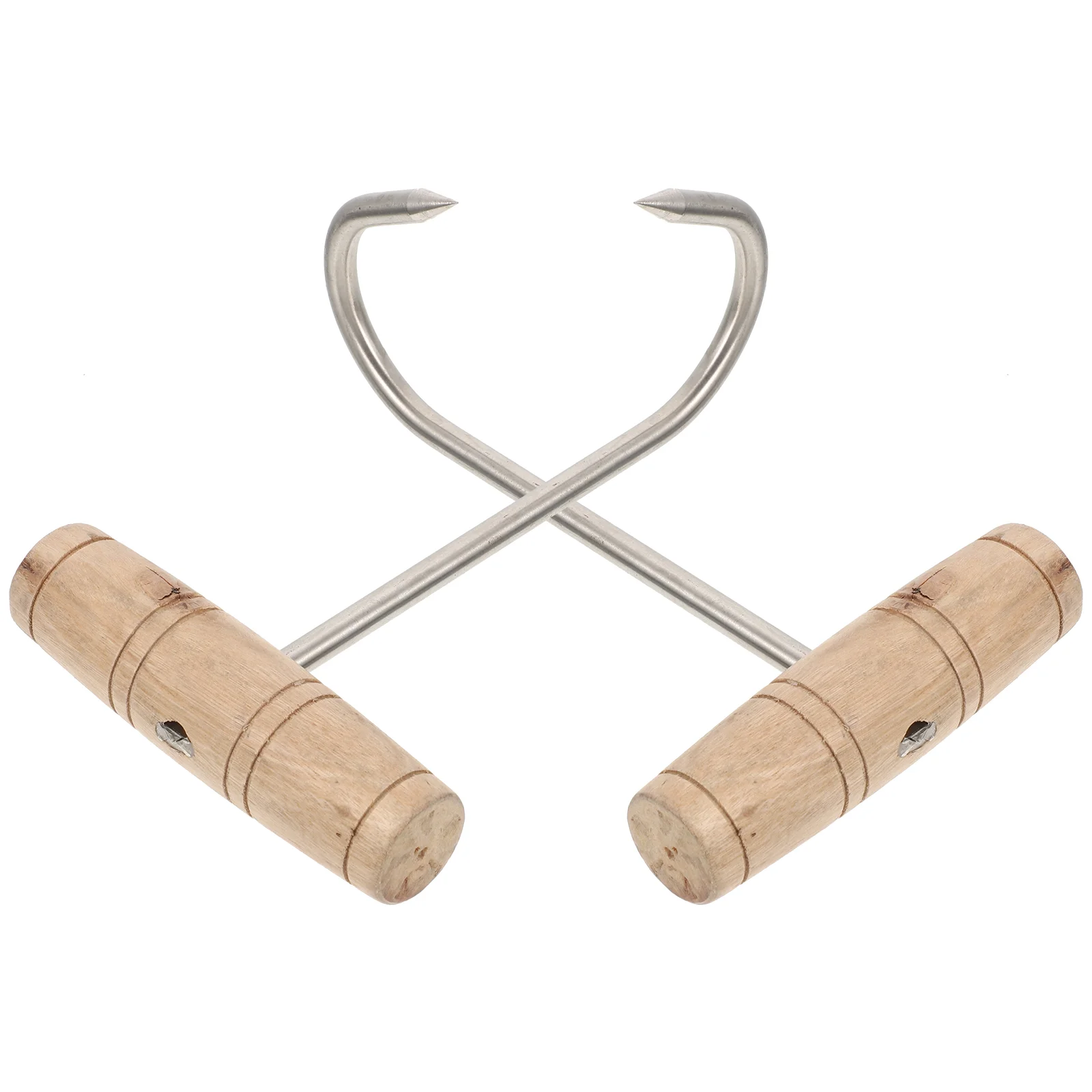 2 шт. крючки для гриля барбекю мясо мясника подвешивания обычного магазин из