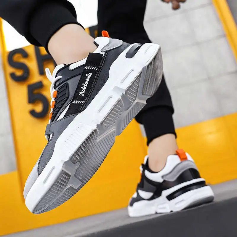 

Running Tennis Non Slip Sports For Men Soulier High Top Sneakers Comfortable Walking Sport Shoes Man 2022 Brand Tennis Detske