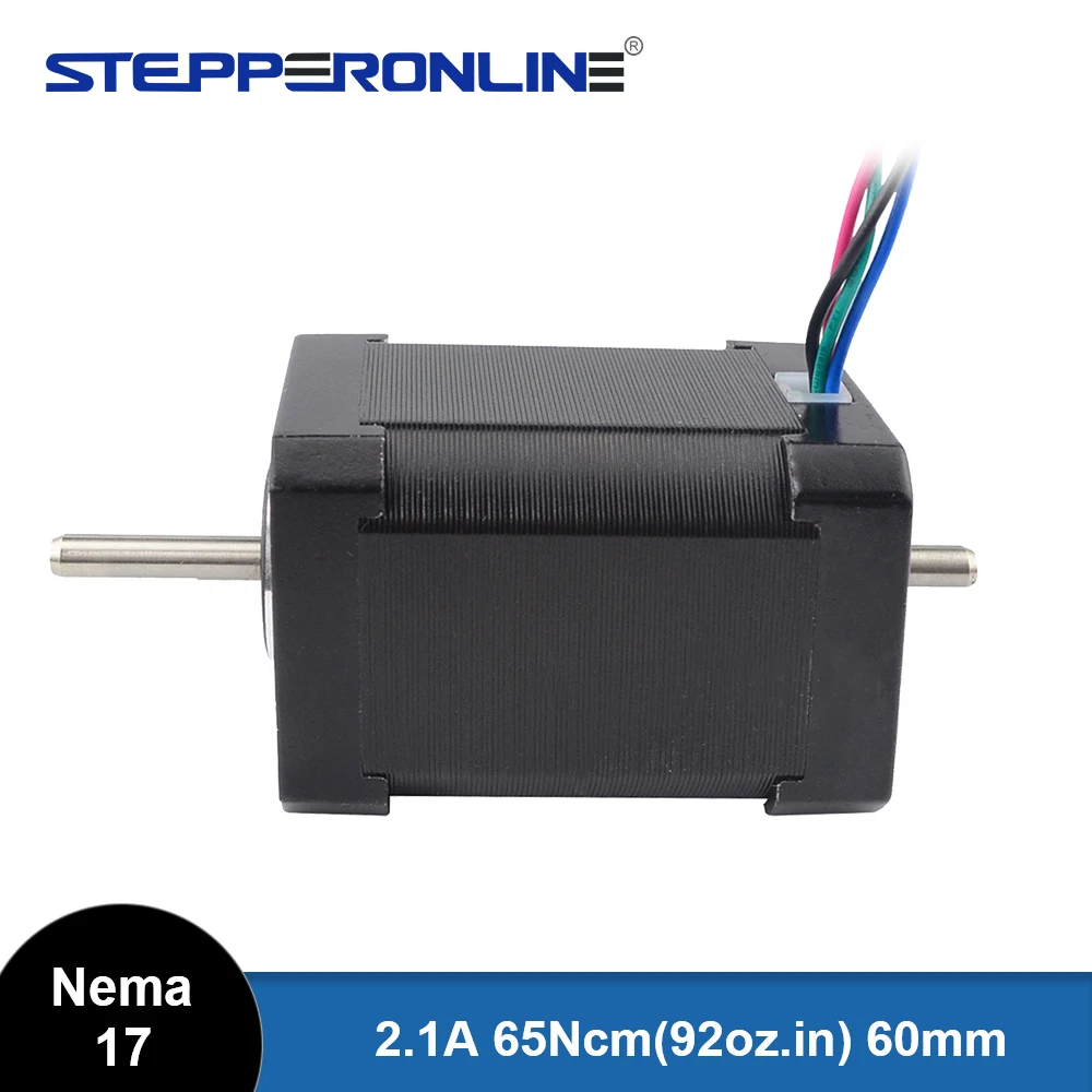 

STEPPERONLINE Биполярный шаговый двигатель Nema 17 65 Нсм 42x60 мм 2.1А