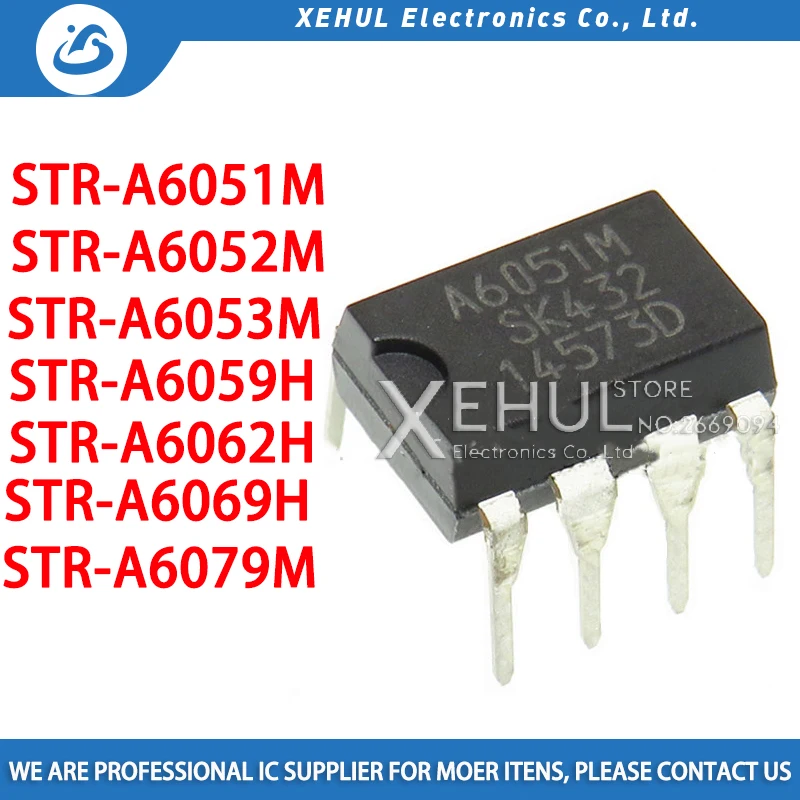 10 шт./50 шт., le6051m, le6052m, A6053M, le6059h, le6062h, le6069h, le6079m, DIP-7