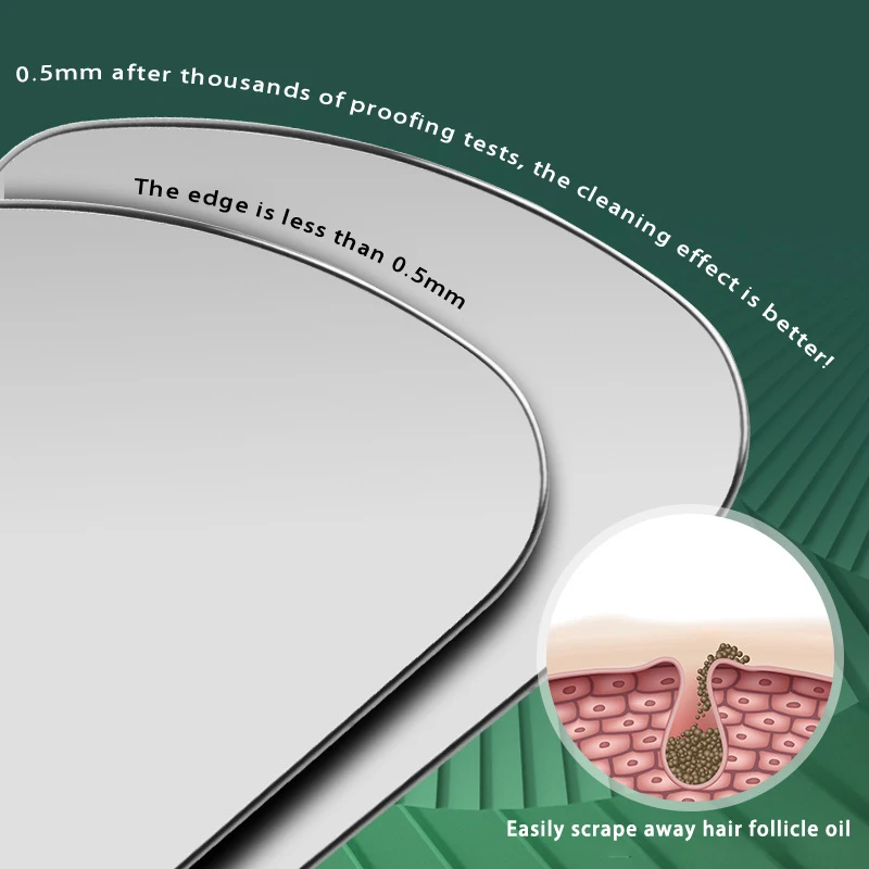 Инструмент Для Чистки Лица Из Нержавеющей Стали Удаления Черных Точек Массажер