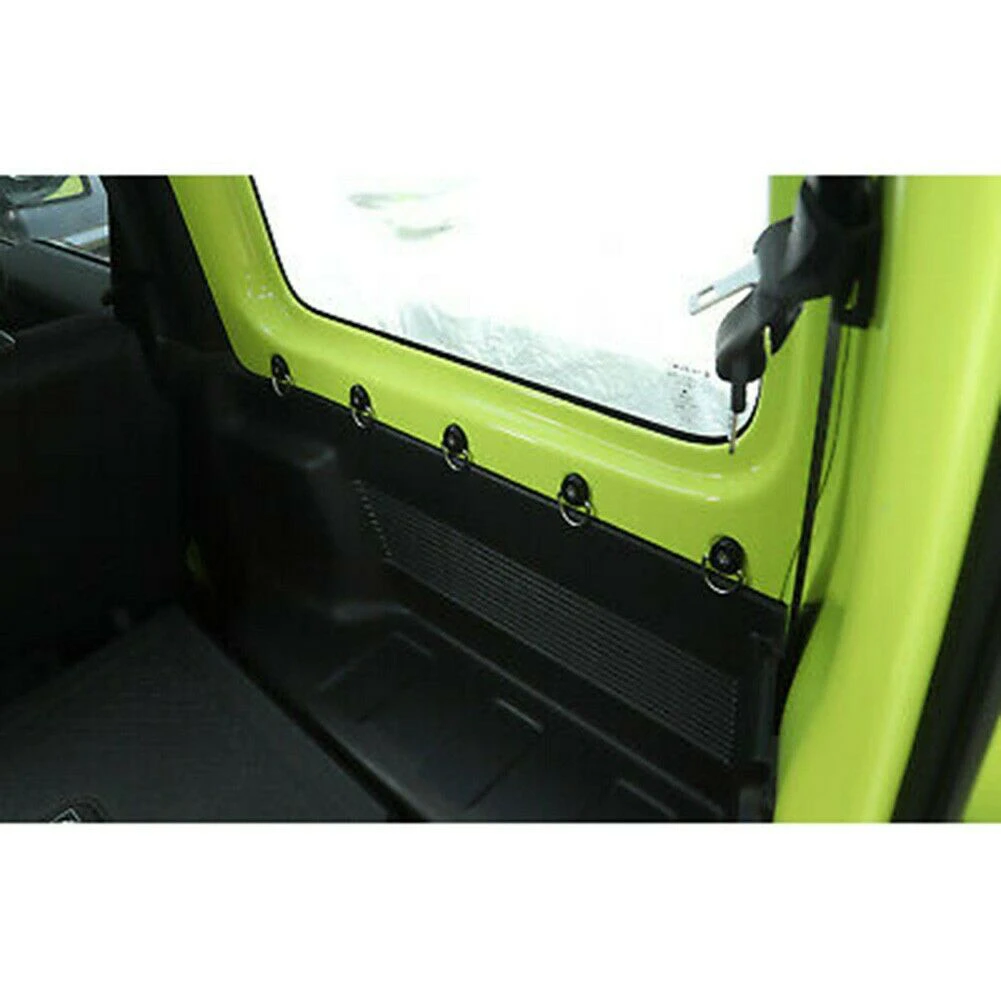 

D-Ring Tie-Down Buckle 10-PACK Accessories Black For Trunk Cargo Area Kit